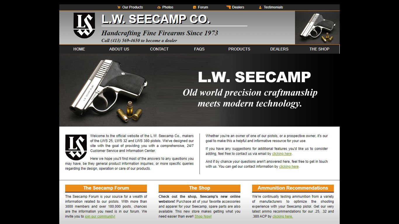 L.W. Seecamp Co. - Official Company Website